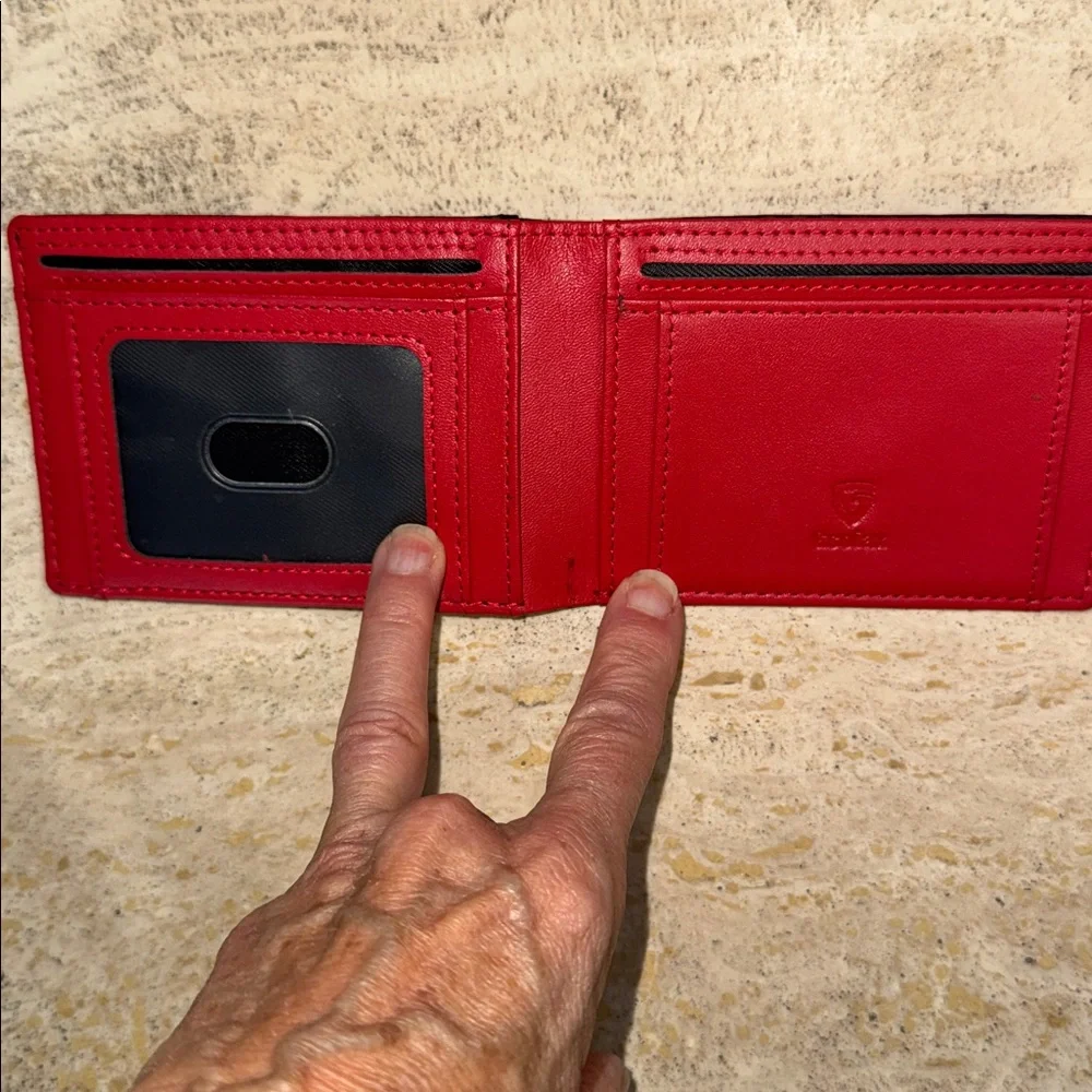 Black Carbon Fiber Wallet